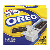 Nabisco Handi-snacks oreo cookies 'n creme, 6 single serve snack packs Full-Size Picture